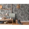 Papeldecor|Tapete ethnisch floral modern in Grautönen Beige|Tapeten