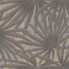 Papeldecor|Wallpaper exotic plant leaves with metallic details|Wallpaper