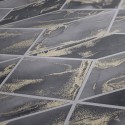 Papeldecor|Tapete moderne Marmoreffekt grau und metallisch|Marmorimitat