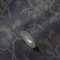 Papeldecor|Moderne Tapete im japanischen Stil mit Bonsai-Bäumen|Tapeten