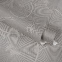Papeldecor|Wallpaper ethnic circles embossed gloss|Wallpaper