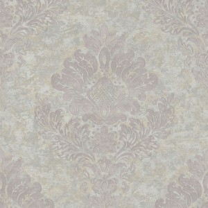 Papeldecor|Tapete blaues Damast gewaschen|Tapeten