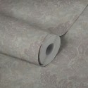 Papeldecor|Papel Pintado damasco textura beige gris|Papel Pintado