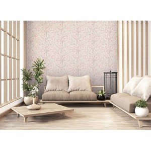 Rasch|Tapete Blumen Aquarell Strähnen blau|Tapeten 2