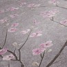 Papeldecor|Papel Pintado japonés ramas cerezo gris rosa|Papel Pintado