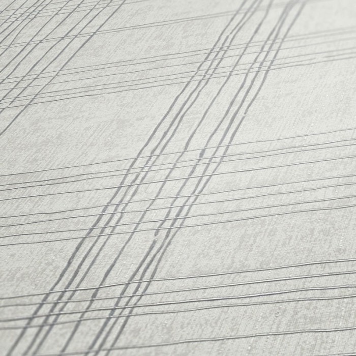 Papel Pintado cuadros gris líneas metalizadas -  221-1653