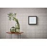 Papeldecor|Tapete beige karierte Metallic-Optik|Tapeten