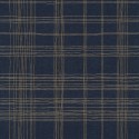 Papeldecor|Wallpaper English metallic blue checkered|Wallpaper
