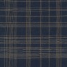 Papeldecor|Wallpaper English metallic blue checkered|Wallpaper