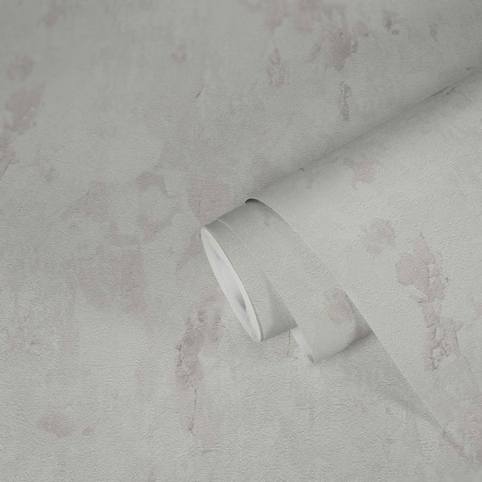 Papeldecor|Tapete abgeplatzter weißer Beton|Tapeten
