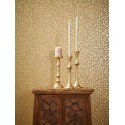 Papeldecor|Wallpaper ethnic arabesque metallic gray|Wallpaper