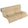 Papeldecor|Tapete Holzpaneele in Beige und Braun|Holzimitat