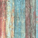 Papeldecor|Vintage wood panel colored wallpaper|Wood Imitation