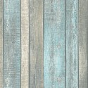 Papeldecor|Tapete im Vintage-Stil mit buntem Holz|Holzimitat