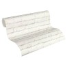 Papeldecor|Papel pintado ladrillo blanco a la cal|Imitacion Ladrillo
