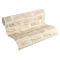 Papeldecor|Papier Peint mur de pierres beige pour salon|Imitation Pierre