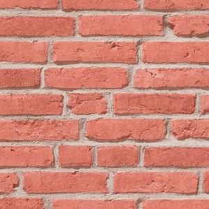 Papeldecor|Papier Peint brique blanche avec chaux|Imitation Brique