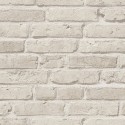 Papeldecor|Papier Peint brique gris clair maçonnerie|Imitation Brique