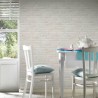 Papeldecor|Wallpaper white brick masonry|Brick Imitation