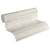 Papeldecor|Wallpaper white brick panel|Brick Imitation