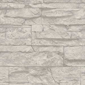 As Creation|Wallpaper rustic slate stone in brown and beige|Stone Imitation