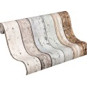 Papeldecor|Papier Peint planches de bois vintage|Imitation Bois