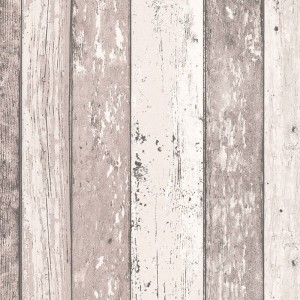 Papeldecor|Tapete vintage aus farbigem Holz|Holzimitat