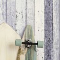 Papeldecor|Papier Peint planches de bois bleues|Imitation Bois