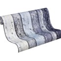 Papeldecor|Papier Peint planches de bois bleues|Imitation Bois