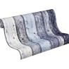 Papeldecor|Papier Peint planches de bois bleues|Imitation Bois