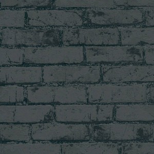 Rasch|Tapete braun und grau industriell Ziegel|Ziegelimitat