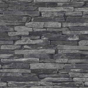 Casamance|Papel pintado contemporáneo, textura rocosa beige|Imitacion Piedra