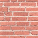 Papeldecor|Papel pintado ladrillo rojo caravista|Imitacion Ladrillo