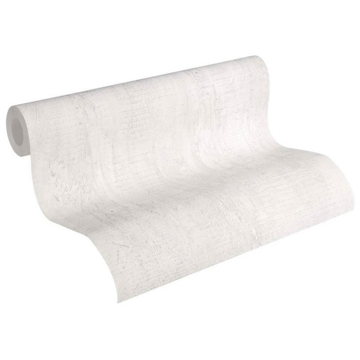 Papeldecor|Tapete in Betonoptik weiß|Tapeten