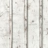 Papeldecor|Papier Peint industriel bois blanc et lattes|Imitation Bois