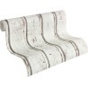 Papeldecor|Papier Peint industriel bois blanc et lattes|Imitation Bois