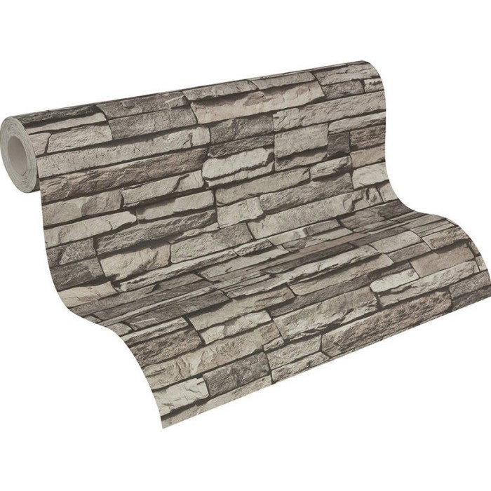 Papeldecor|Wallpaper slate stone for living room|Stone Imitation