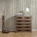 Papeldecor|Papel pintado madera natural envejecida|Imitacion Madera