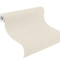 Rasch|Papier peint crème effet tissu naturel élégant|Kimono