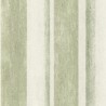 Rasch|Papel pintado rayas anchas verdes y blanco tiza texturizado|Papel Pintado