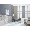 Papeldecor|Wallpaper plaster effect denim blue|Wallpaper