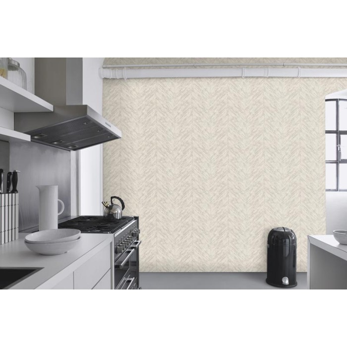 Papeldecor|Struktur-Tapete mit schrägen Formen in Grau und Beige im modernen Stil|Tapeten