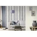 Papeldecor|Tapete unregelmäßige blaue Denim-Streifen|Tapeten