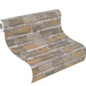 Rasch|Wallpaper brown brick|Factory IV