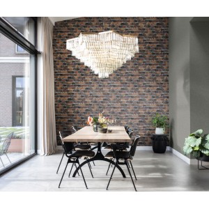 Papeldecor|Wallpaper whitewashed white brick|Brick Imitation 2