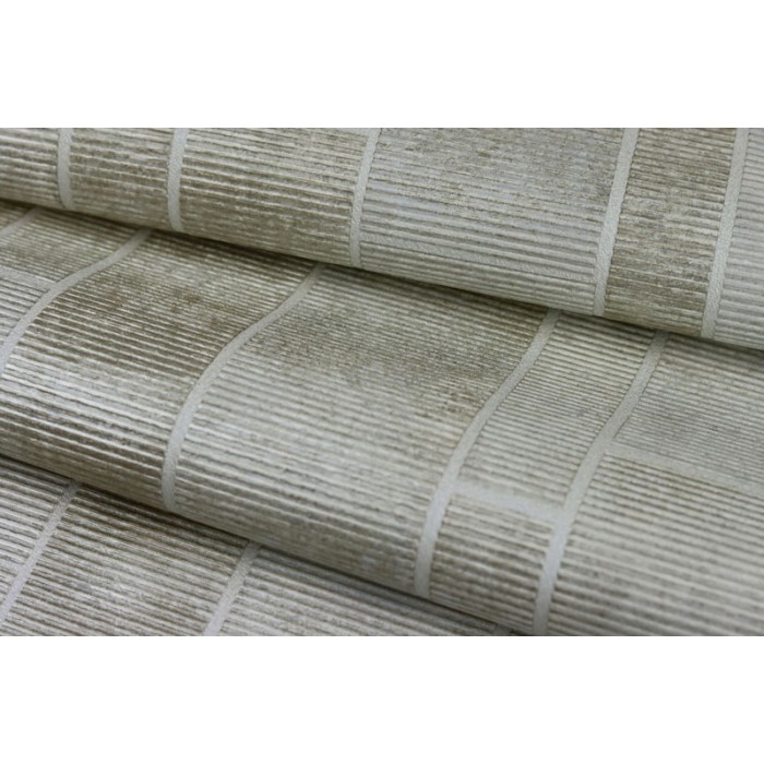 Rasch|Wallpaper stone tiles with metallic wavy details|Factory IV