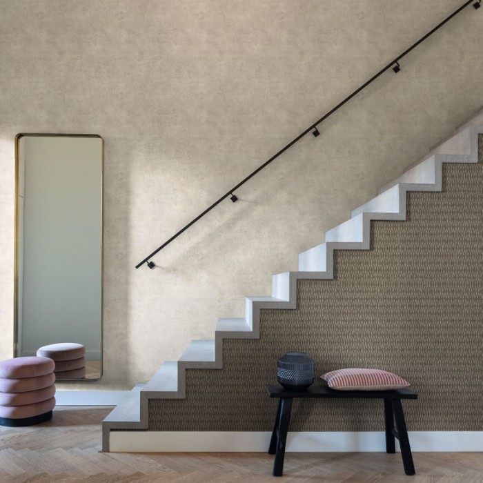 Rasch|Wallpaper industrial 3D metallic grey steel titanium|Factory IV