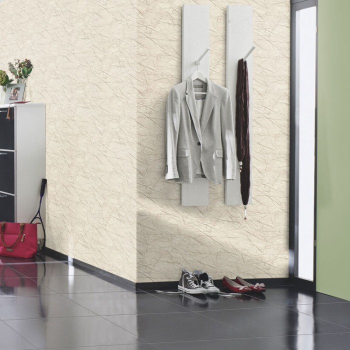 Rasch|Papel pintado mármol beige natural con vetas elegantes|Factory IV