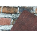 Rasch|Papier peint industriel rouge rouille nuances bleues|Factory IV