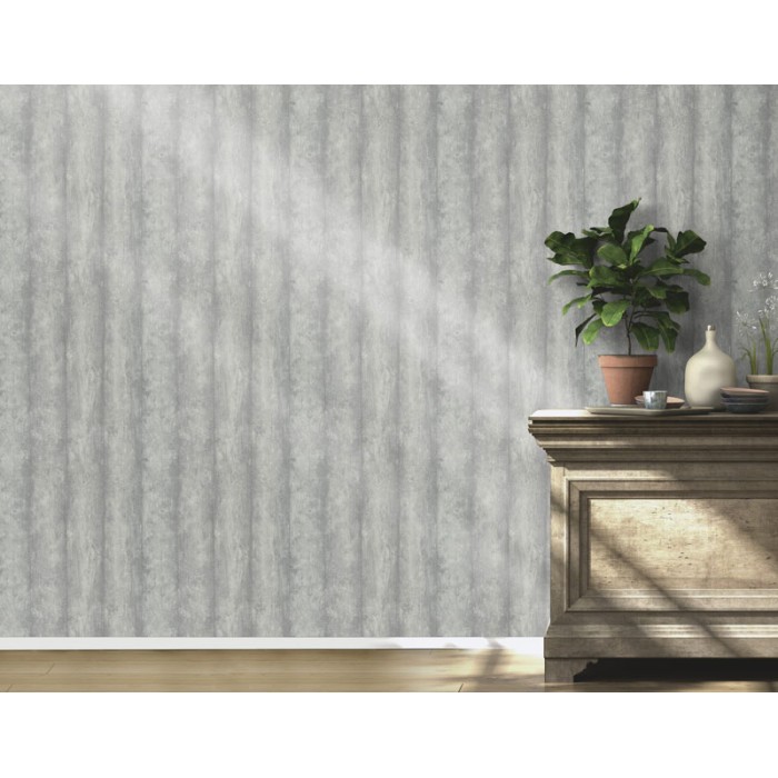 Rasch|Wallpaper grey concrete beams realistic imitation|Factory IV